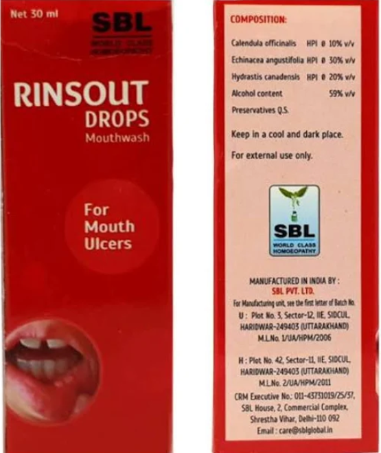 RINSOUT DROP 30ML